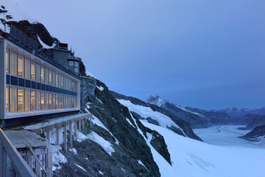 Gästerestaurant Eiger und Bollywood, Jungfraujoch Bild