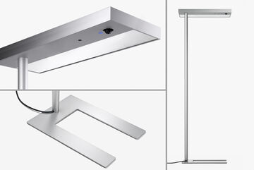 ECO B Luminaire for 1 workplace right Design with connector type Schuko Picture