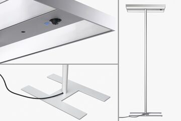 ECO B Luminaire for 4 workplaces Design with connector typ Schuko Picture